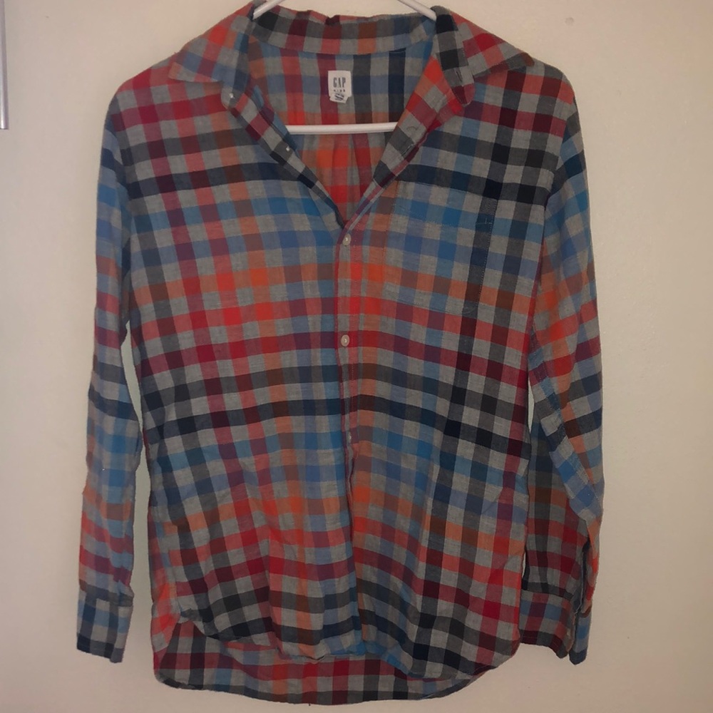 Gap Kids Plaid Longsleeve
